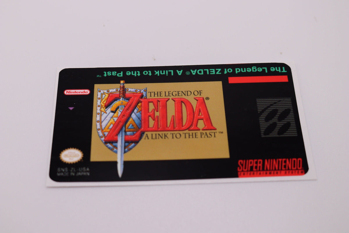 SNES Replacement Game Label – Custom Super Nintendo Cartridge Sticker