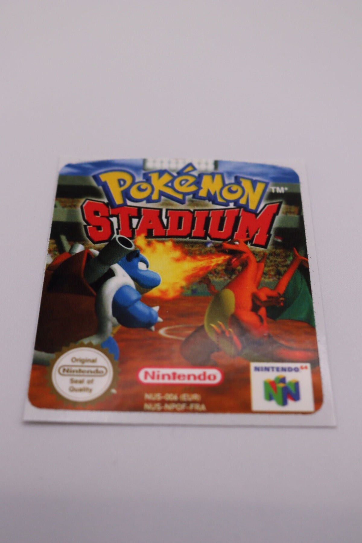 N64 Replacement Game Label – Custom Nintendo 64 Cartridge Sticker