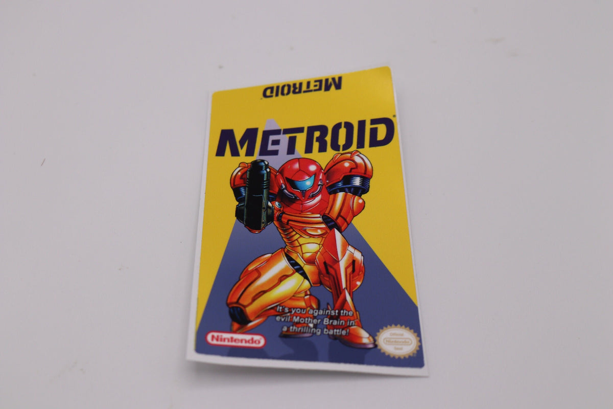 NES Replacement Game Label – Nintendo Cartridge Sticker, Front or Set