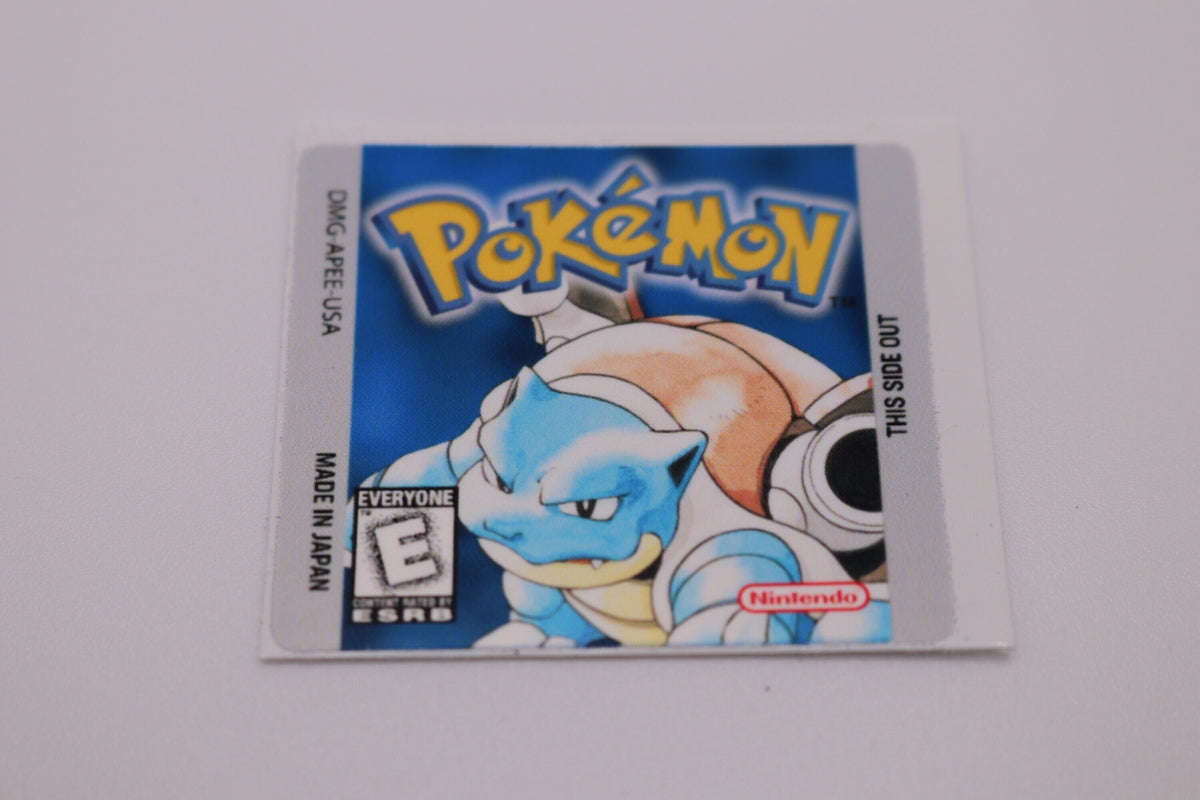 Game Boy Replacement Game Label – Custom GB/GBC Cartridge Sticker