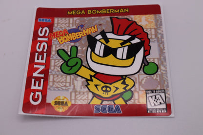 Sega Genesis / Mega Drive Replacement Game Label – Custom Cartridge Sticker