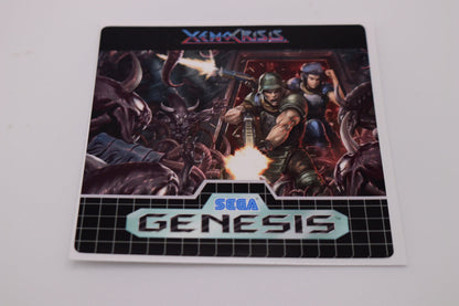 Sega Genesis / Mega Drive Replacement Game Label – Custom Cartridge Sticker