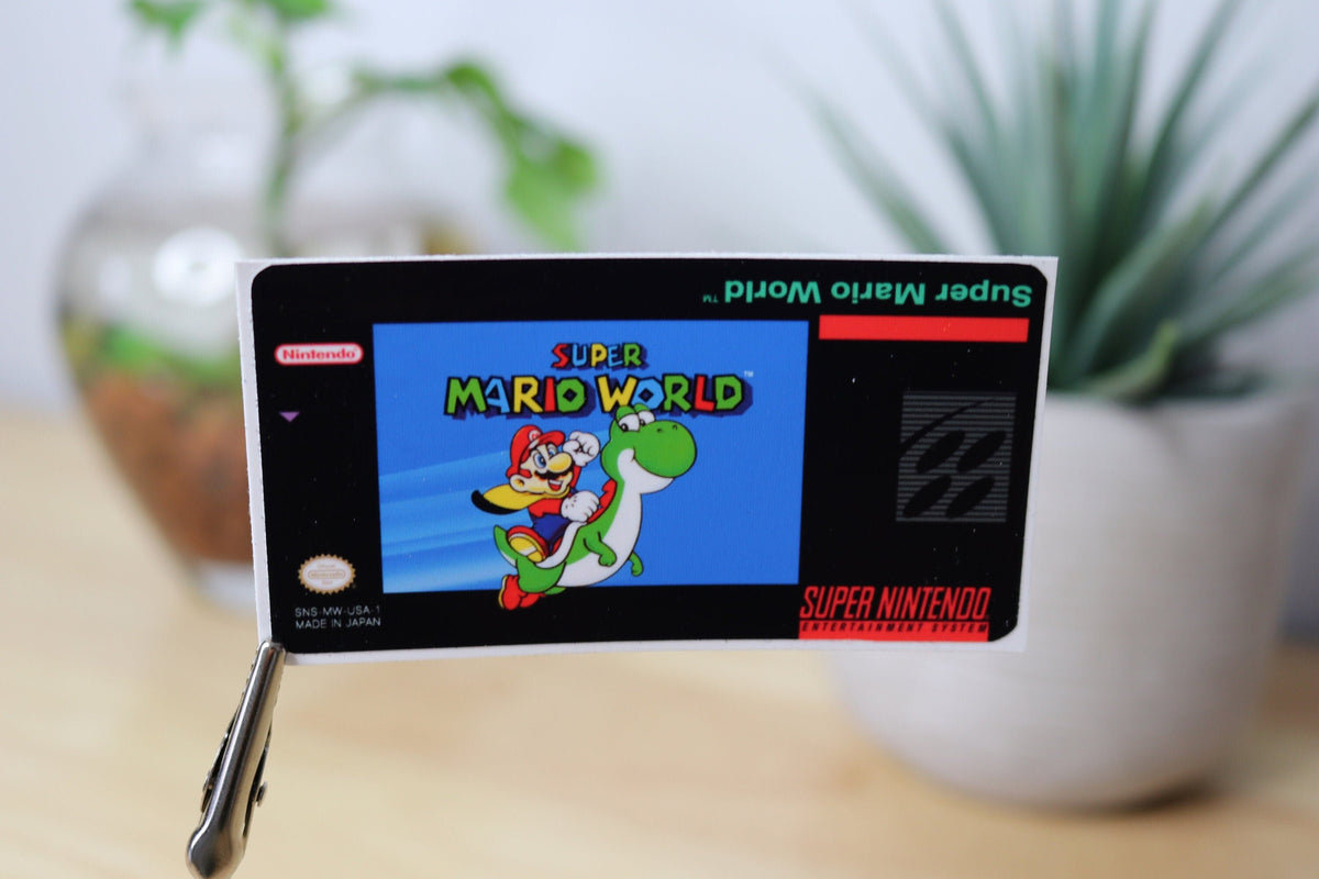 SNES Replacement Game Label – Custom Super Nintendo Cartridge Sticker