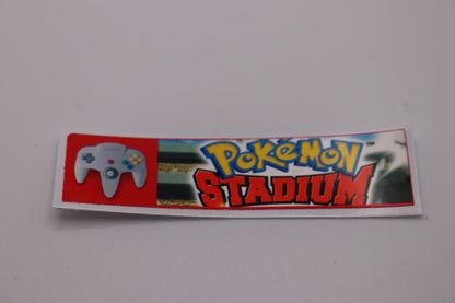 N64 Cartridge Spine Labels – Nintendo 64 Top Label Set, 1–296 Games