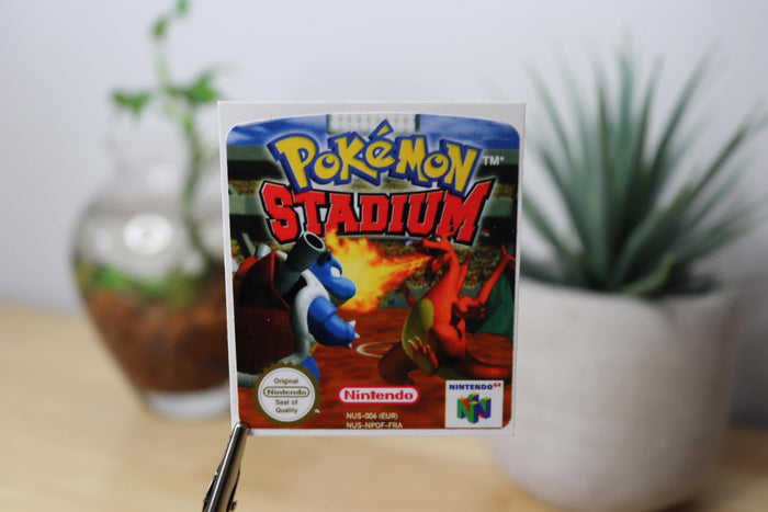 N64 Replacement Game Label – Custom Nintendo 64 Cartridge Sticker