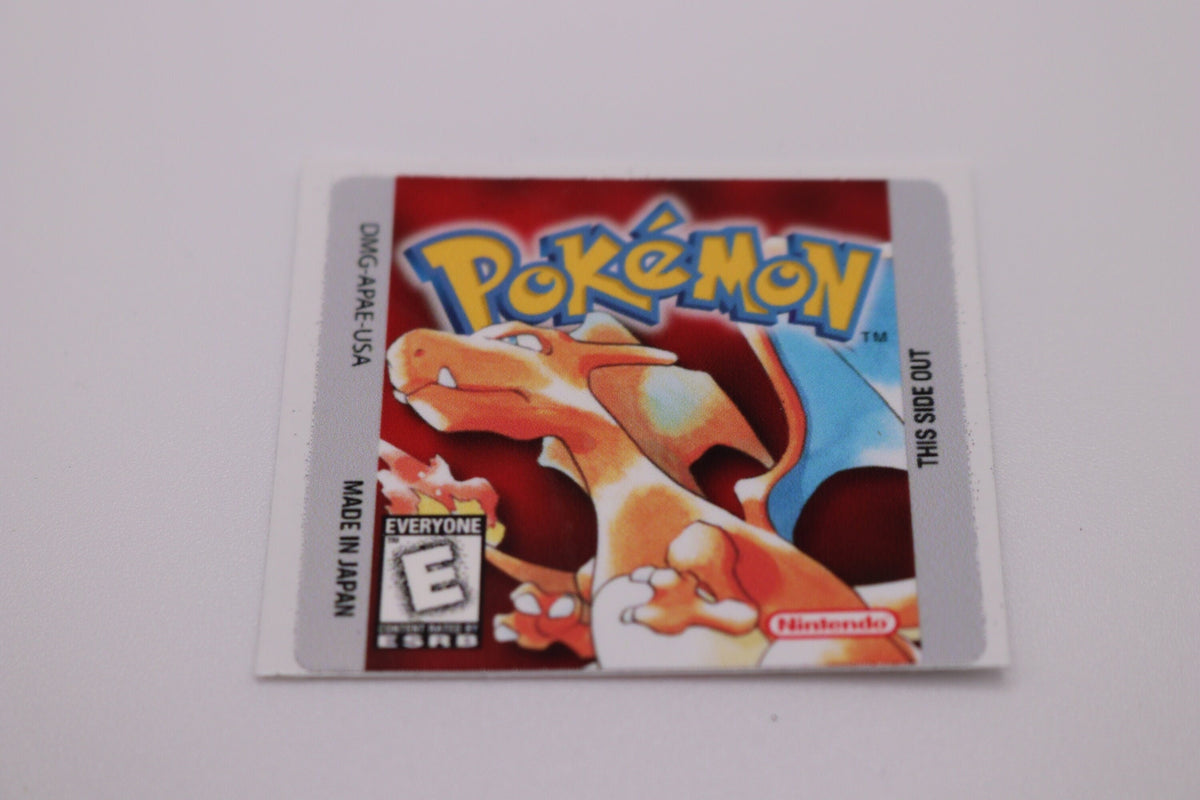 Game Boy Replacement Game Label – Custom GB/GBC Cartridge Sticker