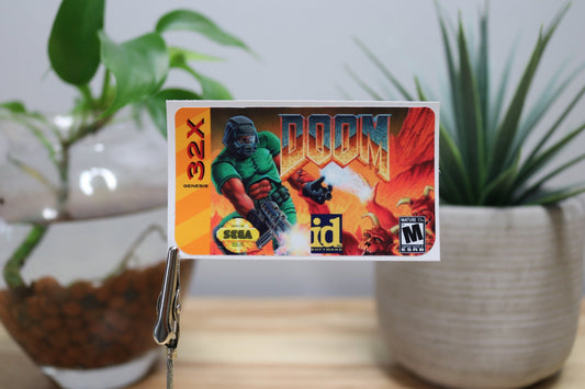 Sega 32X Replacement Game Label – Custom Cartridge Sticker