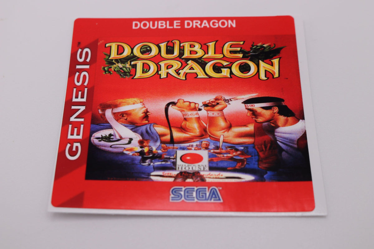 Sega Genesis / Mega Drive Replacement Game Label – Custom Cartridge Sticker