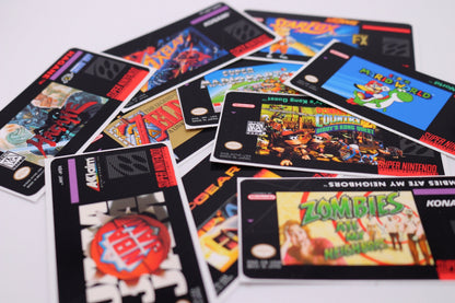 SNES Replacement Game Label – Custom Super Nintendo Cartridge Sticker