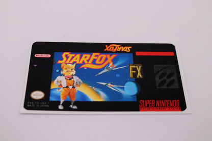 SNES Replacement Game Label – Custom Super Nintendo Cartridge Sticker