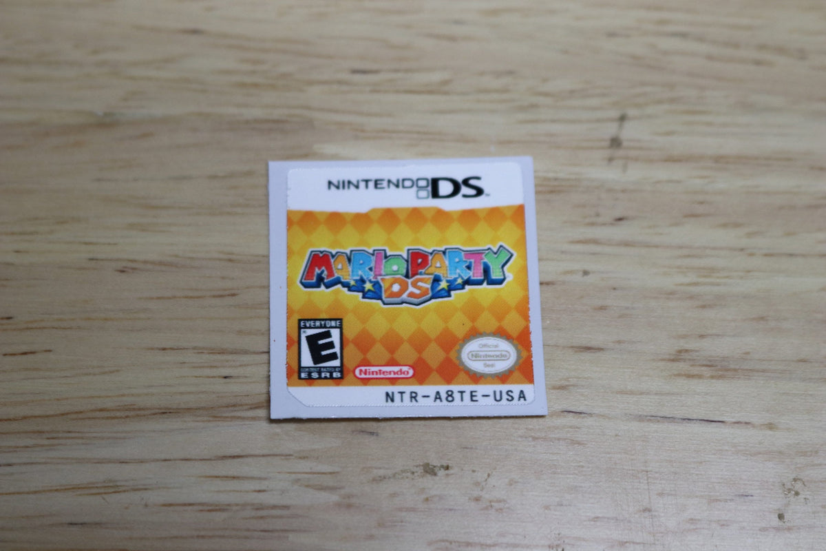 Nintendo DS / 3DS Replacement Game Label – Custom Cartridge Sticker